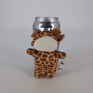 Small Plush Giraffe Stuffed Toy for 15 and 18 inch Dolls - GUC